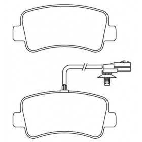 MDB3094 Plaquettes de frein Performance Mintex
