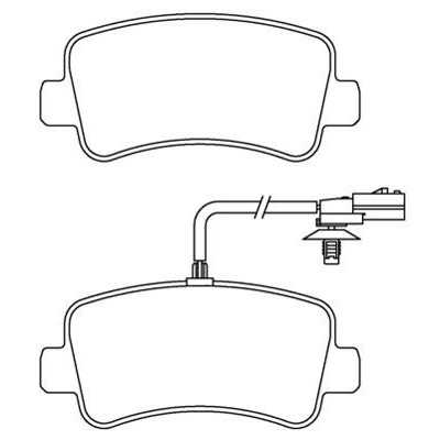 MDB3094 Plaquettes de frein Performance Mintex