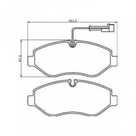 MDB2917 Plaquettes de frein Performance Mintex