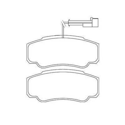 MDB2918 Plaquettes de frein Performance Mintex