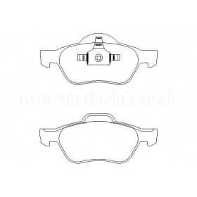 BW4274 Plaquettes de frein Performance Brakeworld