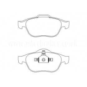 BW4278 Plaquettes de frein Performance Brakeworld