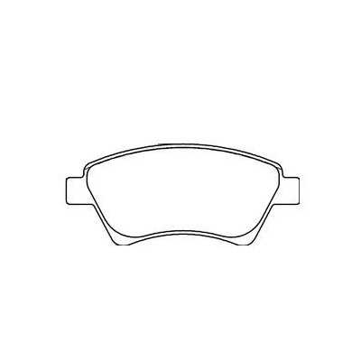 BW4028 Plaquettes de frein Performance Brakeworld