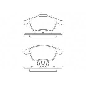 BW4316 Plaquettes de frein Performance Brakeworld