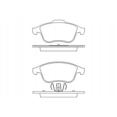 BW4316 Plaquettes de frein Performance Brakeworld