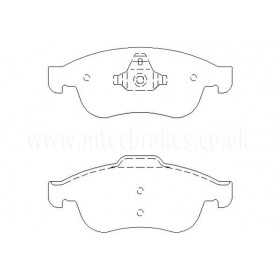 MDB3043 Plaquettes de frein Performance Mintex