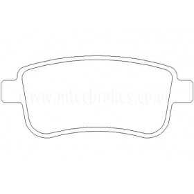 BW4323 Plaquettes de frein Performance Brakeworld