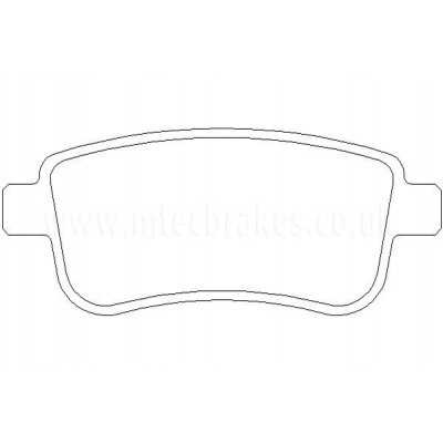 BW4323 Plaquettes de frein Performance Brakeworld