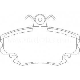DP4959R Plaquettes de frein EBC Yellowstuff