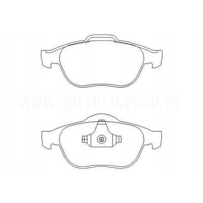 DP21353 Plaquettes de frein EBC Greenstuff 