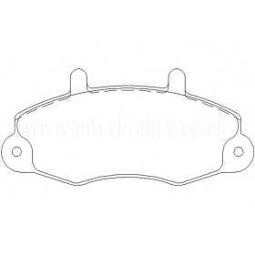 MDB2600 Plaquettes de frein Performance Mintex