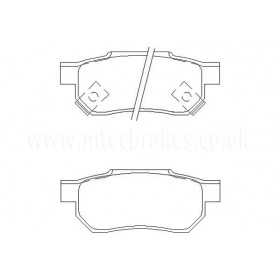 BW412 Plaquettes de frein Performance Brakeworld