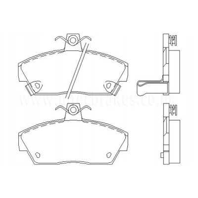 MDB1409 Plaquettes de frein Performance Mintex
