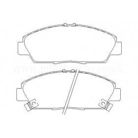 DP3975C Plaquettes de frein EBC Redstuff