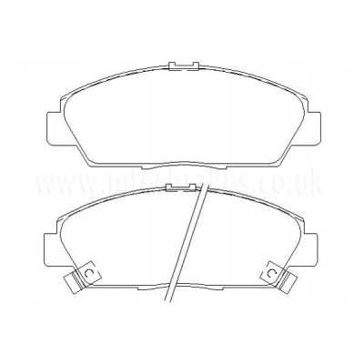 DP2975 Plaquettes de frein EBC Greenstuff 