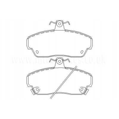 BW579 Plaquettes de frein Performance Brakeworld