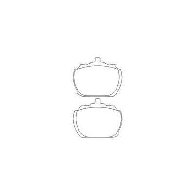 DP2240 Plaquettes de frein EBC Greenstuff 