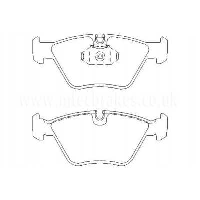 DP41552R Plaquettes de frein EBC Yellowstuff