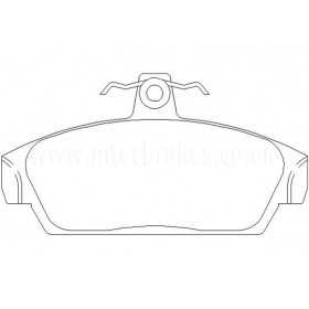 MDB1419 Plaquettes de frein Performance Mintex