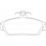 MDB1419 Plaquettes de frein Performance Mintex