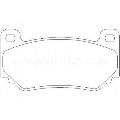 DP31377C Plaquettes de frein EBC Redstuff