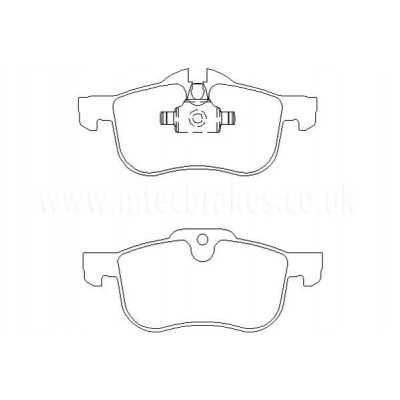 BW832 Plaquettes de frein Performance Brakeworld