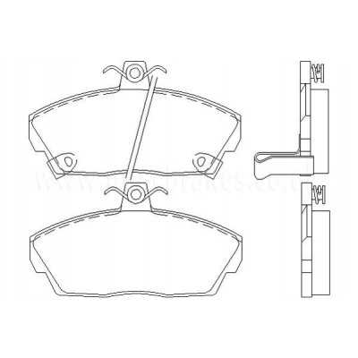 MTECPAD4184 Plaquettes de frein performance Brakes and Spacers