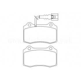 P85104 Plaquettes de frein Brembo