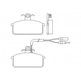 MDB1276 Plaquettes de frein Performance Mintex