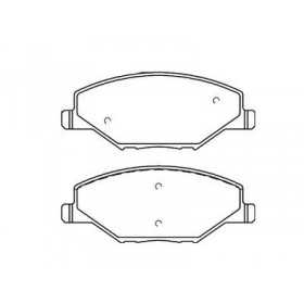 MDB3300 Plaquettes de frein Performance Mintex