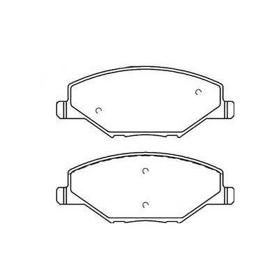 MDB3300 Plaquettes de frein Performance Mintex