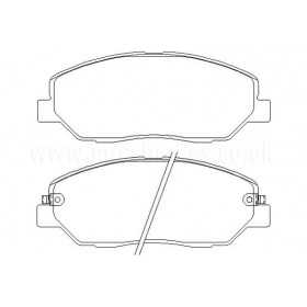 BW4279 Plaquettes de frein Performance Brakeworld