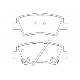 MDB3027 Plaquettes de frein Performance Mintex