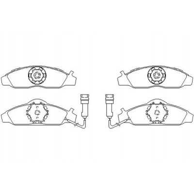 MDB1827 Plaquettes de frein Performance Mintex