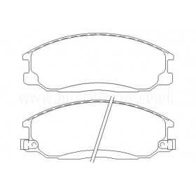MDB2063 Plaquettes de frein Performance Mintex