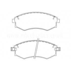 BW4093 Plaquettes de frein Performance Brakeworld