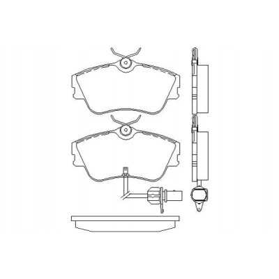 MDB2177 Plaquettes de frein Performance Mintex