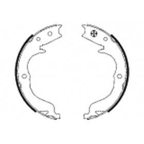 MTECSH1497 Garnitures du tambour de frein