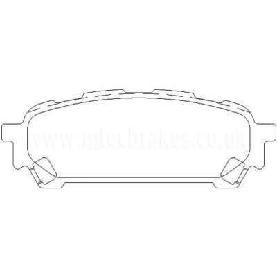 MDB2577 Plaquettes de frein Performance Mintex