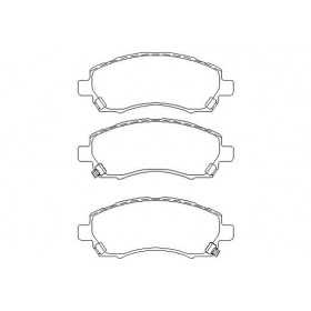 MDB1917 Plaquettes de frein Performance Mintex