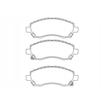 MDB1917 Plaquettes de frein Performance Mintex