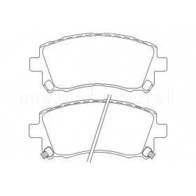 DP41134R Plaquettes de frein EBC Yellowstuff