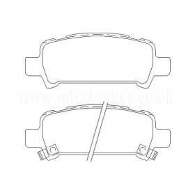 DP31293C Plaquettes de frein EBC Redstuff