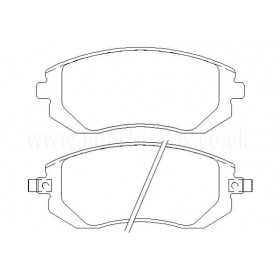 MTECPAD4110 Plaquettes de frein performance Brakes and Spacers