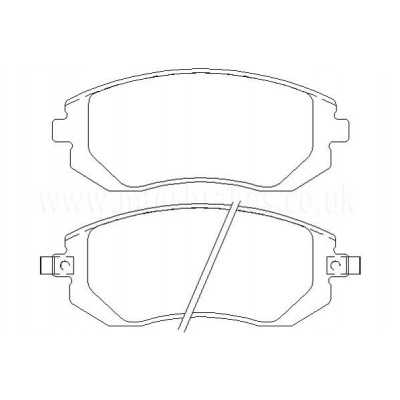 MTECPAD4110 Plaquettes de frein performance Brakes and Spacers