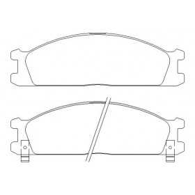 MDB1482 Plaquettes de frein Performance Mintex
