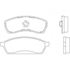 MDB1689 Plaquettes de frein Performance Mintex