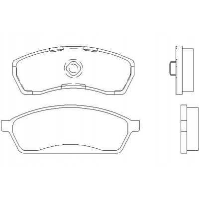 MDB1689 Plaquettes de frein Performance Mintex