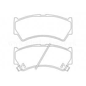 MDB2056 Plaquettes de frein Performance Mintex