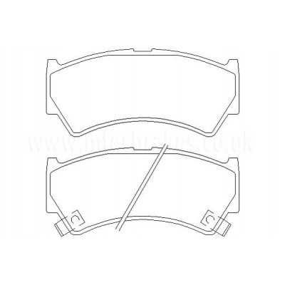 MDB2056 Plaquettes de frein Performance Mintex